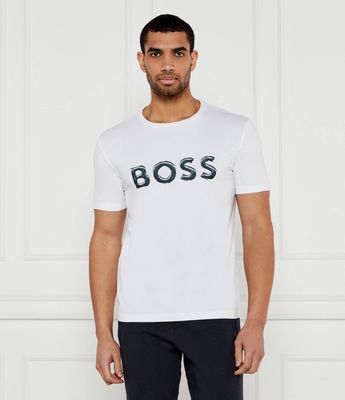 T-shirt męski na wiosnę BOSS GREEN ze sklepu: Gomez Fashion Store w kategorii: T-shirty męskie - zdjęcie 874714-BD9-10338_BG251M000072100