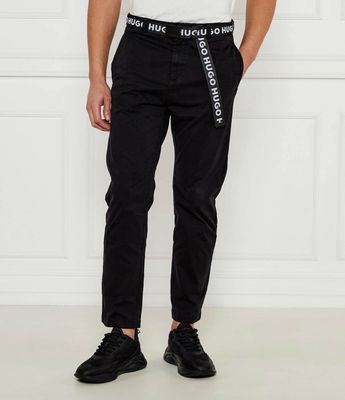 Spodnie męskie casual HUGO ze sklepu: Gomez Fashion Store w kategorii: Spodnie męskie - zdjęcie 874714-BD9-10338_BU251M000108001