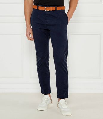 Spodnie męskie na jesień HUGO ze sklepu: Gomez Fashion Store w kategorii: Spodnie męskie - zdjęcie 874714-BD9-10338_BU251M000108405