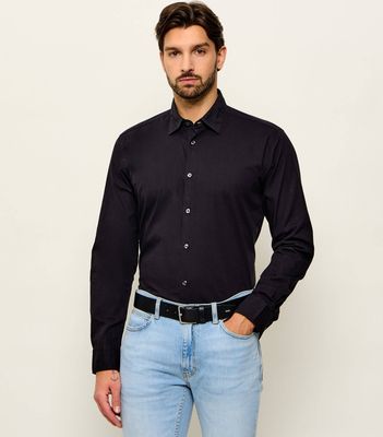 Koszula męska casual HUGO ze sklepu: Gomez Fashion Store w kategorii: Koszule męskie - zdjęcie 874714-BD9-10338_BU251M000112001