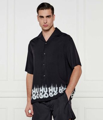 HUGO - Koszula męska ze sklepu: Gomez Fashion Store w kategorii: Koszule męskie - zdjęcie 874714-BD9-10338_BU251M000118001