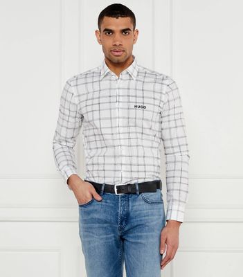Koszula męska HUGO ze sklepu: Gomez Fashion Store w kategorii: Koszule męskie - zdjęcie 874714-BD9-10338_BU251M000121199