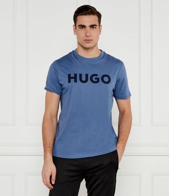 T-shirt męski młodzieżowy HUGO ze sklepu: Gomez Fashion Store w kategorii: T-shirty męskie - zdjęcie 874714-BD9-10338_BU251M000160476
