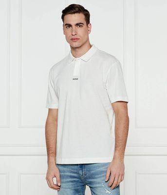T-shirt męski wiosenny casualowy HUGO ze sklepu: Gomez Fashion Store w kategorii: T-shirty męskie - zdjęcie 874714-BD9-10338_BU251M000168102