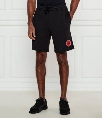 Spodenki męskie w sportowym stylu HUGO ze sklepu: Gomez Fashion Store w kategorii: Spodenki męskie - zdjęcie 874714-BD9-10338_BU251M000192001