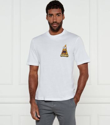 T-shirt męski wiosenny Hugo Blue ze sklepu: Gomez Fashion Store w kategorii: T-shirty męskie - zdjęcie 874714-BD9-10338_BJ251M000032100