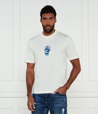 T-shirt męski na wiosnę casualowy Hugo Blue ze sklepu: Gomez Fashion Store w kategorii: T-shirty męskie - zdjęcie 874714-BD9-10338_BJ251M000033121