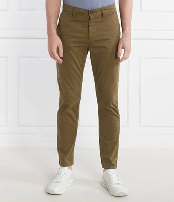 Spodnie męskie jesienne BOSS ORANGE ze sklepu: Gomez Fashion Store w kategorii: Spodnie męskie - zdjęcie 874714-BD9-10338_BO241M000072368