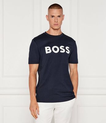 T-shirt męski młodzieżowy BOSS ORANGE ze sklepu: Gomez Fashion Store w kategorii: T-shirty męskie - zdjęcie 874714-BD9-10338_BO251M000043404
