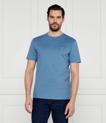 T-shirt męski na wiosnę casual BOSS ORANGE ze sklepu: Gomez Fashion Store w kategorii: T-shirty męskie - zdjęcie 874714-BD9-10338_BO251M000003459