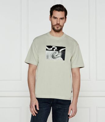 T-shirt męski BOSS ORANGE ze sklepu: Gomez Fashion Store w kategorii: T-shirty męskie - zdjęcie 874714-BD9-10338_BO251M000068271