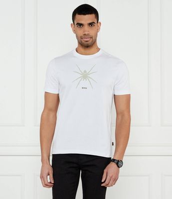 T-shirt męski młodzieżowy BOSS ORANGE ze sklepu: Gomez Fashion Store w kategorii: T-shirty męskie - zdjęcie 874714-BD9-10338_BO251M000070100