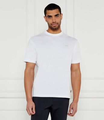 BOSS ORANGE - T-shirt męski casual ze sklepu: Gomez Fashion Store w kategorii: T-shirty męskie - zdjęcie 874714-BD9-10338_BO251M000071100