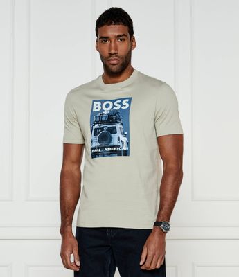 T-shirt męski młodzieżowy BOSS ORANGE ze sklepu: Gomez Fashion Store w kategorii: T-shirty męskie - zdjęcie 874714-BD9-10338_BO251M000073271