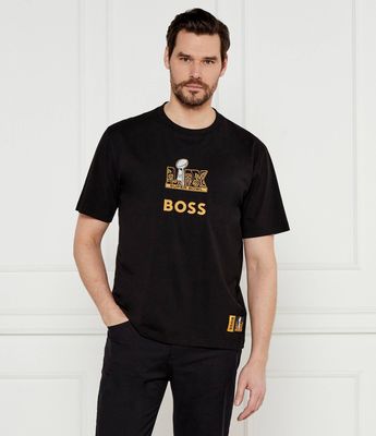 T-shirt męski BOSS ORANGE ze sklepu: Gomez Fashion Store w kategorii: T-shirty męskie - zdjęcie 874714-BD9-10338_BO251M000074001