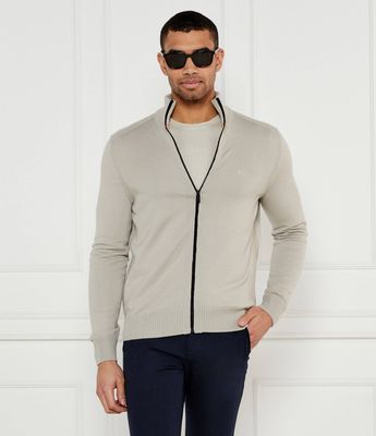 Sweter męski casual BOSS ORANGE ze sklepu: Gomez Fashion Store w kategorii: Swetry męskie - zdjęcie 874714-BD9-10338_BO251M000079271