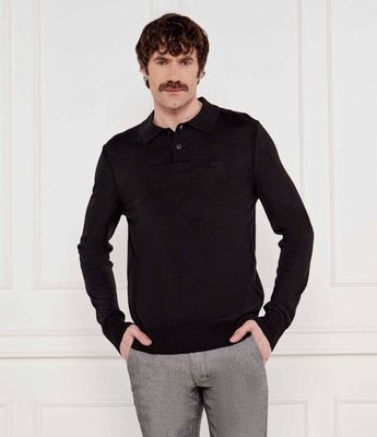 Sweter męski na zimę BOSS ORANGE ze sklepu: Gomez Fashion Store w kategorii: Swetry męskie - zdjęcie 874714-BD9-10338_BO251M000081001