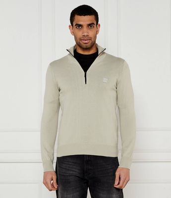 Sweter męski BOSS ORANGE ze sklepu: Gomez Fashion Store w kategorii: Swetry męskie - zdjęcie 874714-BD9-10338_BO251M000083271