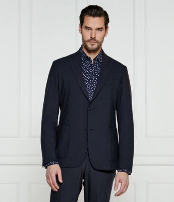 Marynarka męska elegancka BOSS BLACK ze sklepu: Gomez Fashion Store w kategorii: Marynarki męskie - zdjęcie 874714-BD9-10338_BB251M000095404