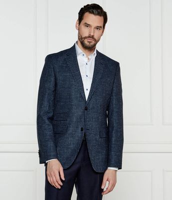 Marynarka męska jesienna BOSS BLACK ze sklepu: Gomez Fashion Store w kategorii: Marynarki męskie - zdjęcie 874714-BD9-10338_BB251M000097425