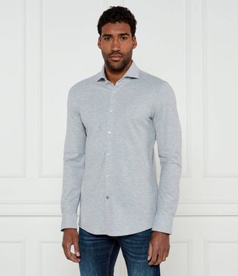 Koszula męska na wiosnę BOSS BLACK ze sklepu: Gomez Fashion Store w kategorii: Koszule męskie - zdjęcie 874714-BD9-10338_BB251M000113050