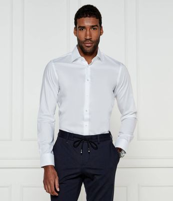 BOSS BLACK - Koszula męska elegancka ze sklepu: Gomez Fashion Store w kategorii: Koszule męskie - zdjęcie 874714-BD9-10338_BB251M000115100
