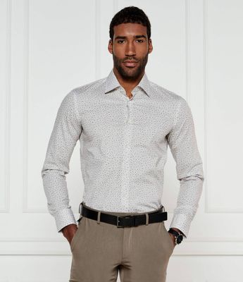 BOSS BLACK - Koszula męska na wiosnę ze sklepu: Gomez Fashion Store w kategorii: Koszule męskie - zdjęcie 874714-BD9-10338_BB251M000116275