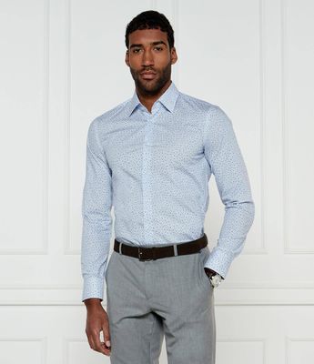Koszula męska elegancka BOSS BLACK ze sklepu: Gomez Fashion Store w kategorii: Koszule męskie - zdjęcie 874714-BD9-10338_BB251M000116450
