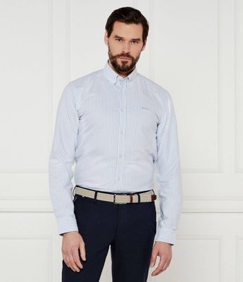 Koszula męska wiosenna BOSS BLACK ze sklepu: Gomez Fashion Store w kategorii: Koszule męskie - zdjęcie 874714-BD9-10338_BB251M000145450