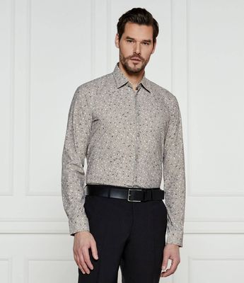 Koszula męska na wiosnę BOSS BLACK ze sklepu: Gomez Fashion Store w kategorii: Koszule męskie - zdjęcie 874714-BD9-10338_BB251M000152275