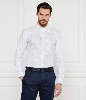Koszula męska elegancka BOSS BLACK ze sklepu: Gomez Fashion Store w kategorii: Koszule męskie - zdjęcie 874714-BD9-10338_BB251M000156450