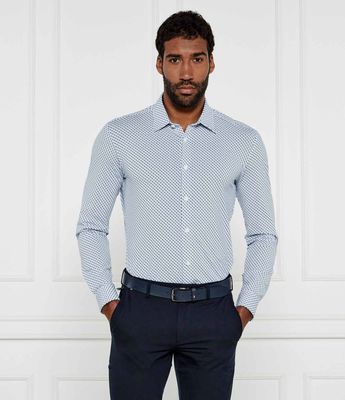 Koszula męska BOSS BLACK ze sklepu: Gomez Fashion Store w kategorii: Koszule męskie - zdjęcie 874714-BD9-10338_BB251M000160451