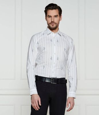BOSS BLACK - Koszula męska elegancka ze sklepu: Gomez Fashion Store w kategorii: Koszule męskie - zdjęcie 874714-BD9-10338_BB251M000161100