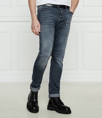 BOSS BLACK - Jeansy męskie casual wiosenne ze sklepu: Gomez Fashion Store w kategorii: Jeansy męskie - zdjęcie 874714-BD9-10338_BB251M000163021