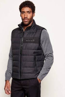 Kamizelka męska BOSS BLACK ze sklepu: Gomez Fashion Store w kategorii: Kamizelki męskie - zdjęcie 874714-BD9-10338_BB251M000175001