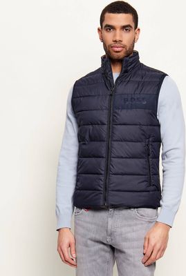 Kamizelka męska jesienna casualowa BOSS BLACK ze sklepu: Gomez Fashion Store w kategorii: Kamizelki męskie - zdjęcie 874714-BD9-10338_BB251M000175404