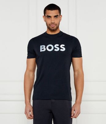 T-shirt męski na wiosnę BOSS BLACK ze sklepu: Gomez Fashion Store w kategorii: T-shirty męskie - zdjęcie 874714-BD9-10338_BB251M000195404