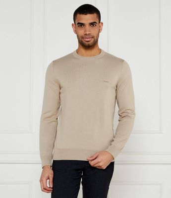 Sweter męski casual BOSS BLACK ze sklepu: Gomez Fashion Store w kategorii: Swetry męskie - zdjęcie 874714-BD9-10338_BB251M000234275