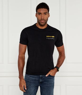 T-shirt męski casual ST.Barth ze sklepu: Gomez Fashion Store w kategorii: T-shirty męskie - zdjęcie 874714-BD9-10338_SB245M000002152