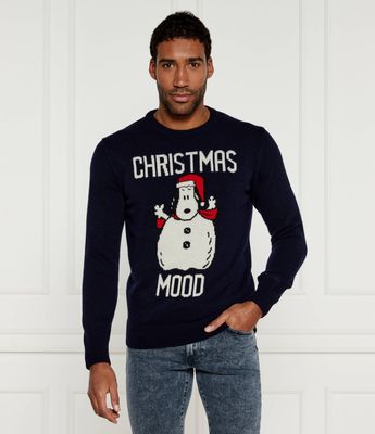 Sweter męski na zimę ST.Barth ze sklepu: Gomez Fashion Store w kategorii: Swetry męskie - zdjęcie 874714-BD9-10338_SB245M000007163