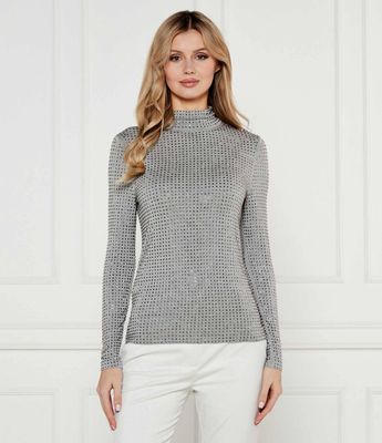 Bluzka damska Pinko ze sklepu: Gomez Fashion Store w kategorii: Bluzki damskie - zdjęcie 874714-BD9-10338_PI245W000132042