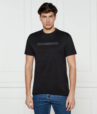 T-shirt męski casual w stylu młodzieżowym Calvin Klein ze sklepu: Gomez Fashion Store w kategorii: T-shirty męskie - zdjęcie 874714-BD9-10338_CK251M000056A23
