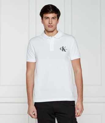 T-shirt męski casualowy Calvin Klein Jeans ze sklepu: Gomez Fashion Store w kategorii: T-shirty męskie - zdjęcie 874714-BD9-10338_CJ251M000025210