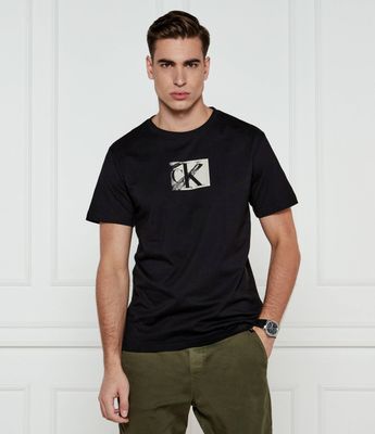 T-shirt męski na wiosnę Calvin Klein Jeans ze sklepu: Gomez Fashion Store w kategorii: T-shirty męskie - zdjęcie 874714-BD9-10338_CJ251M000030A81
