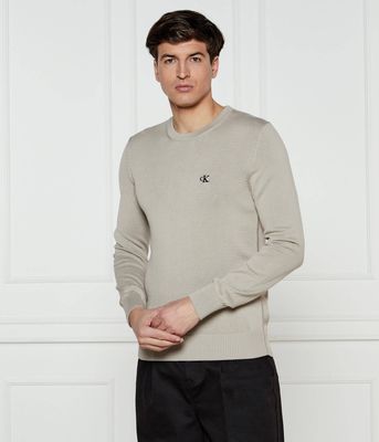Sweter męski na wiosnę Calvin Klein Jeans ze sklepu: Gomez Fashion Store w kategorii: Swetry męskie - zdjęcie 874714-BD9-10338_CJ251M000041C83