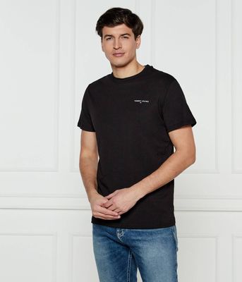 T-shirt męski casualowy wiosenny Tommy Jeans ze sklepu: Gomez Fashion Store w kategorii: T-shirty męskie - zdjęcie 874714-BD9-10338_TM251M000035D44