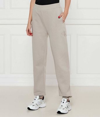 Spodnie damskie w sportowym stylu Calvin Klein Jeans ze sklepu: Gomez Fashion Store w kategorii: Spodnie damskie - zdjęcie 874714-BD9-10338_CJ251W000050C83