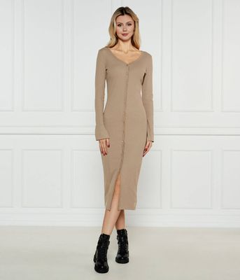 Calvin Klein Jeans - Sukienka jesienna ze sklepu: Gomez Fashion Store w kategorii: Sukienki - zdjęcie 874714-BD9-10338_CJ251W000052C85
