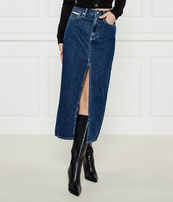 Spódnica wiosenna Calvin Klein Jeans ze sklepu: Gomez Fashion Store w kategorii: Spódnice - zdjęcie 874714-BD9-10338_CJ251W000076197
