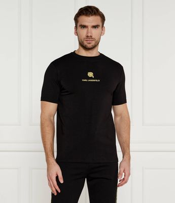 T-shirt męski wiosenny casualowy Karl Lagerfeld ze sklepu: Gomez Fashion Store w kategorii: T-shirty męskie - zdjęcie 874714-BD9-10338_KL251M000018990